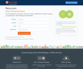 Rerus.com(Ready for Development) Screenshot