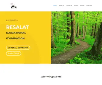 Resalat.com(Resalat Educational Foundation) Screenshot