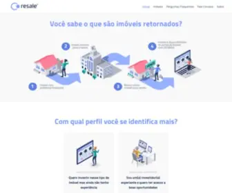 Resale.com.br(Resale) Screenshot
