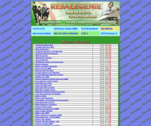 Resalegenie.com(Resale Genie) Screenshot