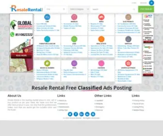 Resalerental.com(Post Free Classified Ads) Screenshot