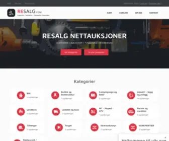 Resalg.com(Båtauksjon) Screenshot