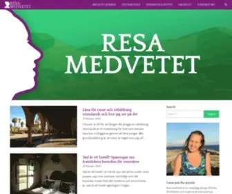 Resamedvetet.se(Resa medvetet) Screenshot