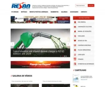 Resan.com.br(Sindicombust) Screenshot