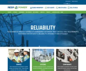 Resapower.com(RESA Power) Screenshot