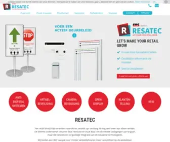 Resatec.nl(Meer Rendement Per Vierkante Meter) Screenshot