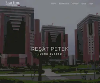 Resatpetekhukuk.com(Reşat) Screenshot