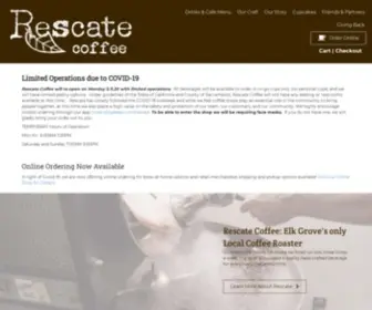 Rescatecoffee.com(Rescate Coffee) Screenshot