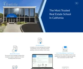 Reschool.com(Chamberlin Real Estate School) Screenshot