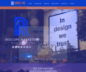 Rescopemarketing.com(ReScope Marketing) Screenshot