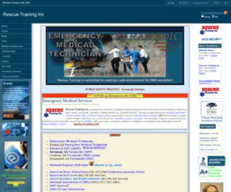 Rescue1.us(Rescue training inc) Screenshot