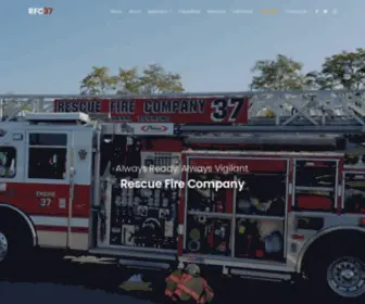 Rescue37.org(Rescue Fire Company) Screenshot