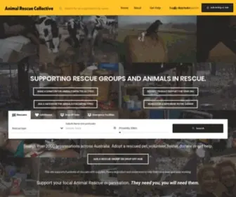Rescuedpets.com.au(Animal Rescue Cooperative) Screenshot