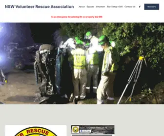 Rescue.org.au(VRA Rescue NSW) Screenshot