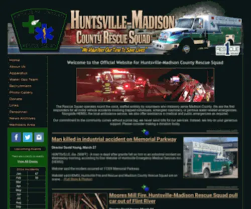 Rescuesquad.net(HMCRSI) Screenshot