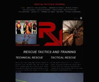 Rescuetnt.com(Rescue Tactics and Training) Screenshot