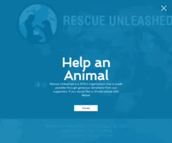 Rescueunleashed.org(Rescue Unleashed) Screenshot