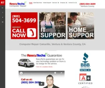 Rescutechs.com(Camarillo Computer Repair & Support Services) Screenshot