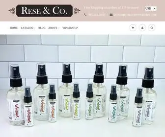 Reseandco.com(Rese & Co) Screenshot