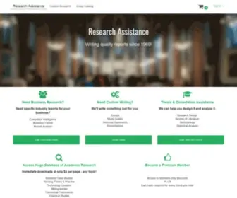 Research-Assistance.com(Research Assistance) Screenshot