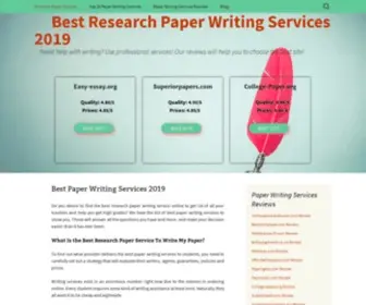 Research-Paper-Writing-Services.net(Best Research Paper Writing Services) Screenshot