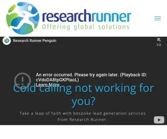 Research-Runner.com(Research Runner) Screenshot