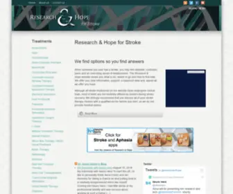 Researchandhope.com(Research &amp; Hope) Screenshot