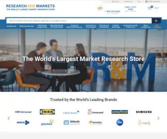 Researchandmarkets.com(Research and Markets) Screenshot