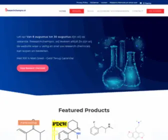 Researchchempro.nl(Research chemicals kopen) Screenshot