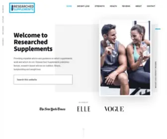 Researchedsupplements.com(Researchedsupplements) Screenshot