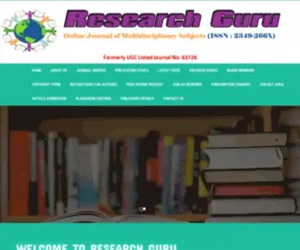 Researchguru.net(Research Guru) Screenshot