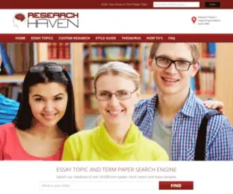 Researchhaven.com(Research Haven) Screenshot