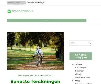 Researchinsweden.se(Researchinsweden) Screenshot