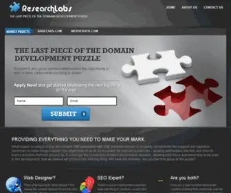 Researchlabs.com(Researchlabs) Screenshot