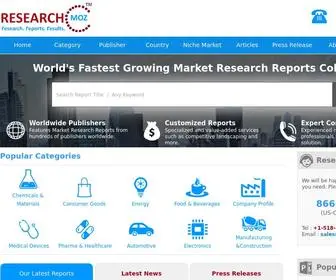 Researchmoz.com(Market Research Reports) Screenshot
