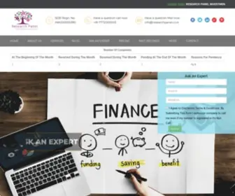 Researchpanel.co.in(Research Panel Investment Advisers) Screenshot