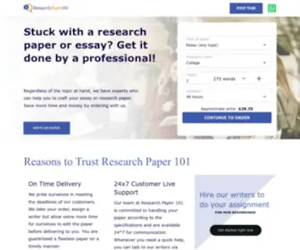 Researchpaper101.com(Generated) Screenshot