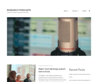 Researchpodcasts.co.uk(Researchpodcasts) Screenshot
