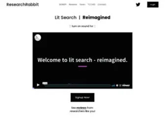 Researchrabbit.ai(Researchrabbit) Screenshot