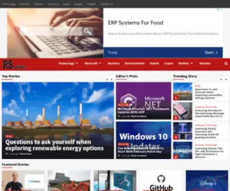 Researchsnipers.com(Tech News) Screenshot