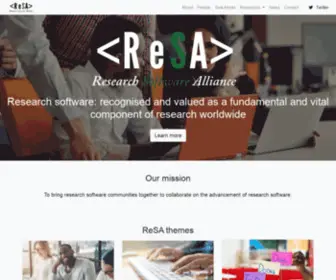 Researchsoft.org(ReSA) Screenshot