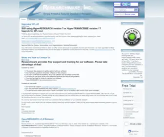 Researchware.com(Researchware software) Screenshot
