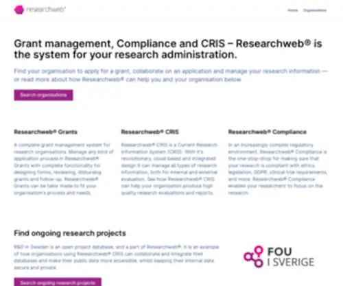 Researchweb.org(Researchweb) Screenshot
