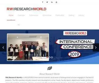 Researchworld.org(Researchworld International Conferences) Screenshot