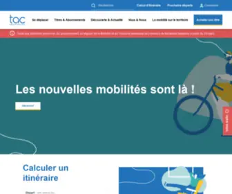 Reseau-Tac.fr(Tac Mobilités) Screenshot