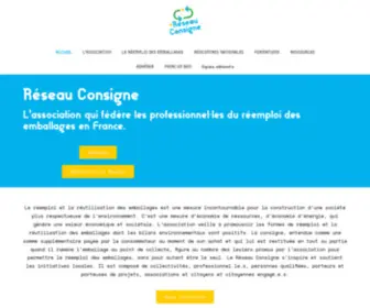 Reseauconsigne.com(Reseauconsigne) Screenshot