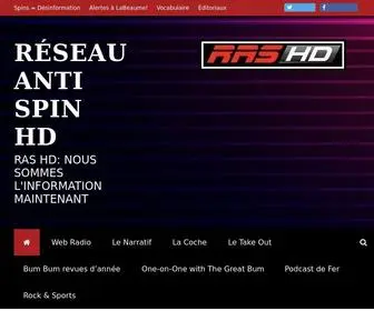 Reseauantispin.com(Réseau Anti Spin HD) Screenshot