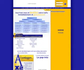 Reseaudecouverte.com(WebMaster doubler votre trafic) Screenshot