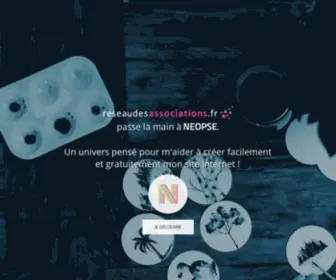 Reseaudesassociations.fr(Création site internet mairie) Screenshot
