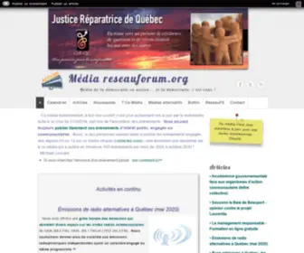 Reseauforum.org(Média) Screenshot